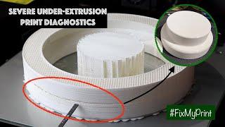 How to Diagnose & Fix Serious Under Extrusion #FixMyPrint