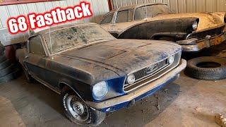 BARN FIND 1968 GT Fastback Mustang!