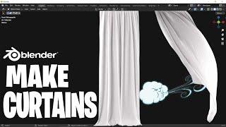 How to Make Realistic Curtains in Blender