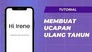 Tutorial Membuat Web Ucapan Ulang Tahun dengan HTML, CSS dan JS