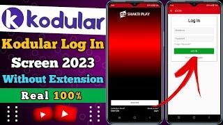 Kodular Login Screen Without Extension 2023 | Kodular login system in hindi