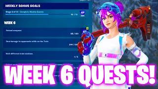 How To Complete Week 6 Quests in Fortnite - All Week 6 Challenges Fortnite Chapter 5 Season 3