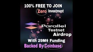 Parallel Finance Testnet Airdrop - Step by Step Guide in Urdu/Hindi - 100% Free To Join - 2024 .