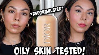 *REFORMULATED* DIOR FACE & BODY FOUNDATION|| REVIEW + OILY SKIN WEAR TEST (SHADE 3.5N)