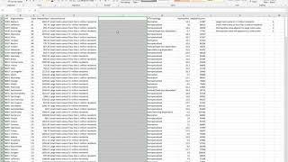 Transforming an Ordinal Variable to Numeric in Excel