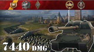 World of Tanks / Object 261 .. 7440 Dmg