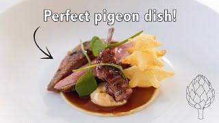 Perfect pigeon dish! | Christmas menu special main course!