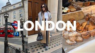 LONDON VLOG: мои будни| прогулки по Лондону, рестораны и уход за кожей