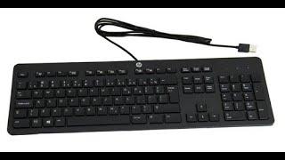 HP/A4.Ttech Brand Keyboard-KR-85  ( Available )           #used #hp #a4tech