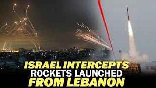 Israel's Iron Dome intercepted rockets launched from Lebanon | 274 Killed in Israel’s strikes