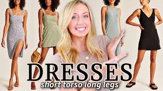 Must-Know Tips for Dresses for Short Torso Long Legs + Short Waisted Body Types (Like Me!)