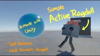 Simple Active Ragdoll in Unity