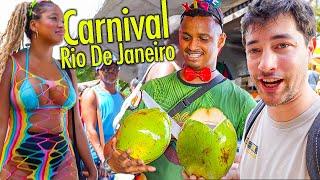 Brazil's Street Food MARKET MADNESS  Carnival Rio De Janeiro Food Tour with @rio4fun