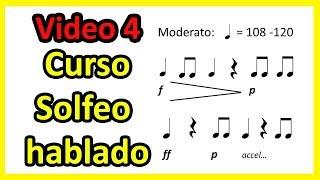 SOLFEO HABLADO 4 que son las dinámicas o matices en la música