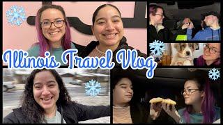 Illinois Travel Vlog | Surprise Valentine’s Trip | Relaxing, planning & eating good food!