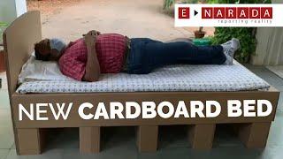 easy to assemble cardboard bed | Innovative ideas | E-Narada NEWS