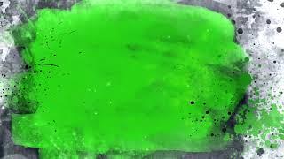 New green screen watercolor ink parallax photo slideshow   Ink splatter photo slideshow