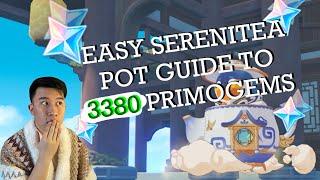 SERENITEA POT IN GENSHIN IMPACT GIVES YOU 3380 PRIMOGEMS?! Step by step guide 