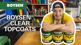 Boysen Clear Topcoats