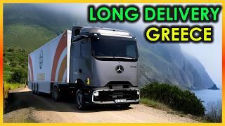 ETS2 Long Delivery (Mercedes Mp6) Austria to Greece | Euro Truck Simulator 2