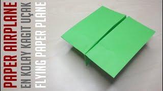 En Kolay Uçan Kağıt Uçak Yapımı-Kağıt Uçak-Origami Uçak-Bölüm 218