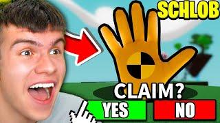 How To Get THE SCHLOB GLOVE + ??? LEAP OF FAITH BADGE! Roblox Slap Battles