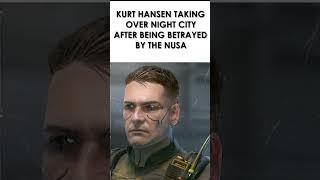 Kurt Hansen is a BOSS #cyberpunk2077 #phantomliberty #shorts