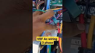 VRF AC WIRING 3 PHASE