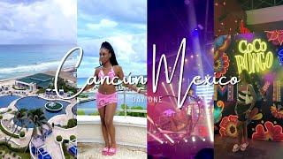 Day One on my First Solo Trip to Cancún Mexico | Hotel | Spa | Pool | Beach | Coco Bongo | Shows