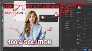 Neural Filter Not Working 100% Solution Guaranty Adobe Photoshop 2021- Creative Cloud - Quick Draw