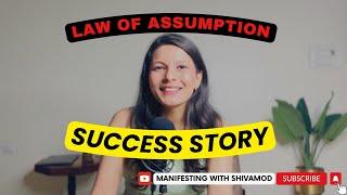 Manifestation Law of Assumption Success Story: How my client manifested her 'Specific Person' back!