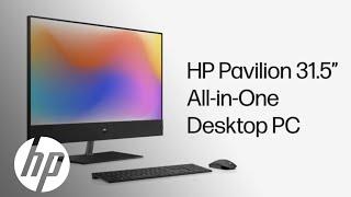 HP Pavilion 31.5 inch All-in-One Desktop PC | HP Pavilion | HP