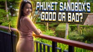 Phuket Sandbox.Good or bad? Phuket, Thailand September 2021.