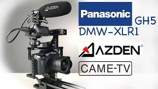 Panasonic GH5 + DMW-XLR1 Audio + CAME-TV CAGE + Azden Microphone