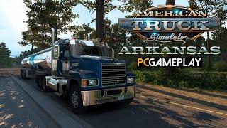 American Truck Simulator: Arkansas Gameplay (PC)