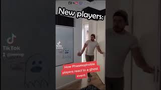 How Phasmophobia Players React to a Ghost Event #shorts
