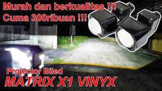 Kecil Murah tapi Kualitas dan Hasilnya GEDE !!! Review Projector Biled Matrix 1 5 Inchi Vinyx