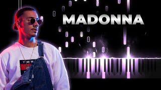 BAUSA vs. APACHE 207 - MADONNA  | Piano Karaoke Cover, Instrumental