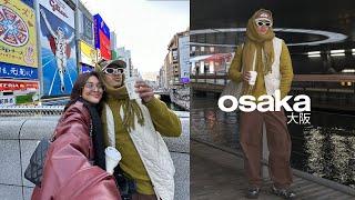 Osaka Vlog | Dotonbori, Shinsaibashi, Universal Studios (2024)