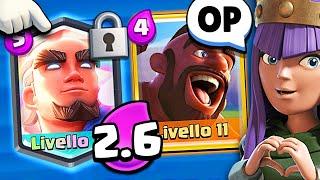 WORKA??? SUPERARCERE MAGICO nel DECK 2.6! - Clash Royale