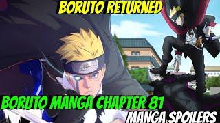 BORUTO Return to the Village & Code attacked on konoha! | Boruto manga chapter 81 #boruto