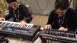 Radikal Technologies Spectralis and Accelerator played by TheSynthFreq and MsMotif6 at Knobcon 2014