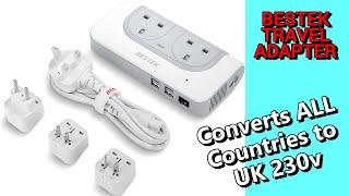 Universal Travel Adaptor 110v to 240v Converter Review