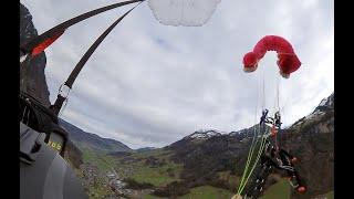 Rescue parachute test procedure over ground - developed by the creative pilots at highadventure.ch