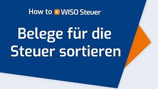 Steuer-Box  Belege für die Steuererklärung speichern & sortieren ▶️  Steuer-Scan App