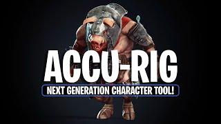 ACCURIG 1.1 - Free Automatic Character Rigging For All!