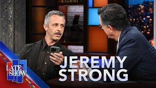 Jeremy Strong Used ChatGPT To Craft A Charming Anecdote For His Late Show Interview