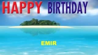 Emir   Card Tarjeta - Happy Birthday