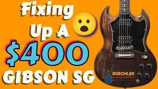 What's The Catch? Lets Find Out- 2009 Gibson SG Special Worn Brown