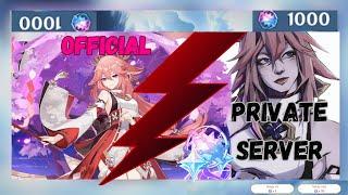 wish simulator in private server | funny animation genshin Impact